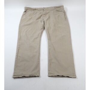 AG Adriano Goldschmied Pants Men 42x32 Khaki The Graduate Tailored Leg Chinos